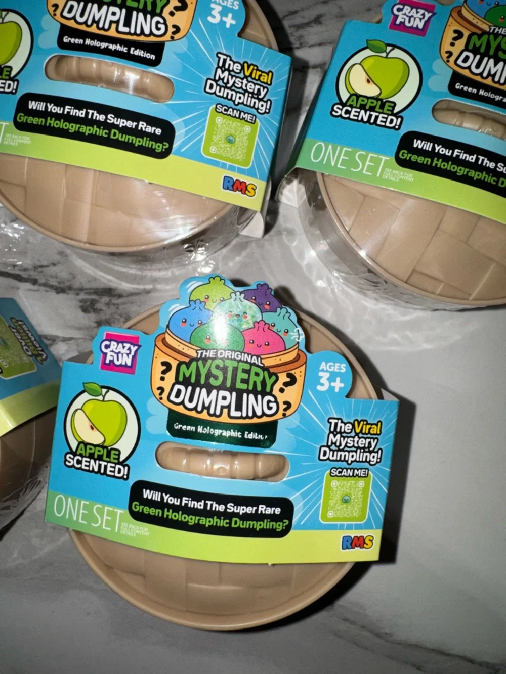 The original mystery dumpling green holographic edition